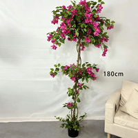 Décoration de mariage en plein air, plantes vertes artificielles personnalisées, faux arbre à fleurs de prunier triangulaire pour la décoration de la maison et de l'hôtel
