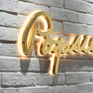 Op maat gemaakte verlichte buiten LED-letterwandbord 3D acryl verlicht logo 3D LED-kanaallettersbord - Product Image 5