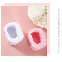 Lampe à ongles portable en forme de mini téléviseur 12W UV LED pour le séchage du vernis gel, idéale pour la manucure à domicile