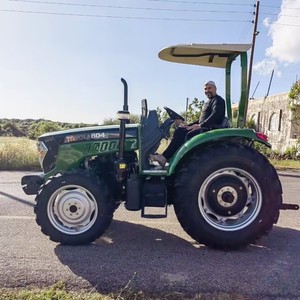 Tractores agrícolas 80HP 90HP 100HP 4WD 12 + 12 Caja de cambios Tractores Rueda Tractores diésel - Product Image 6