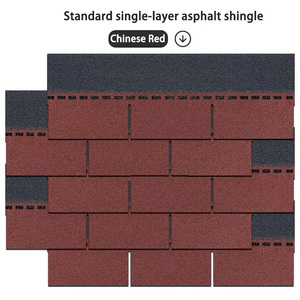 Teja Asfáltica Estándar de Una Sola Capa, Techo con Teja de Fibra de Vidrio Takko, Impermeable y Aislante Térmico, Fieltro Asfáltico para Villas - Product Image 2
