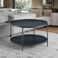 Table basse contemporaine la plus vendue, directement de l'usine, mobilier de salon, table d'appoint de canapé, structure en fer, personnalisable, pliable pour la maison