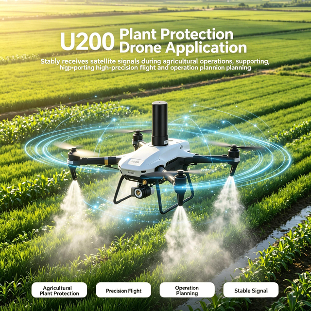 XYZ-GNSS High Precision RTK Helical Antenna Q18 Q23 Q25 Q39 GPS GLONASS Galileo BeiDou L-band GNSS Helix Antenna for Drone UAV