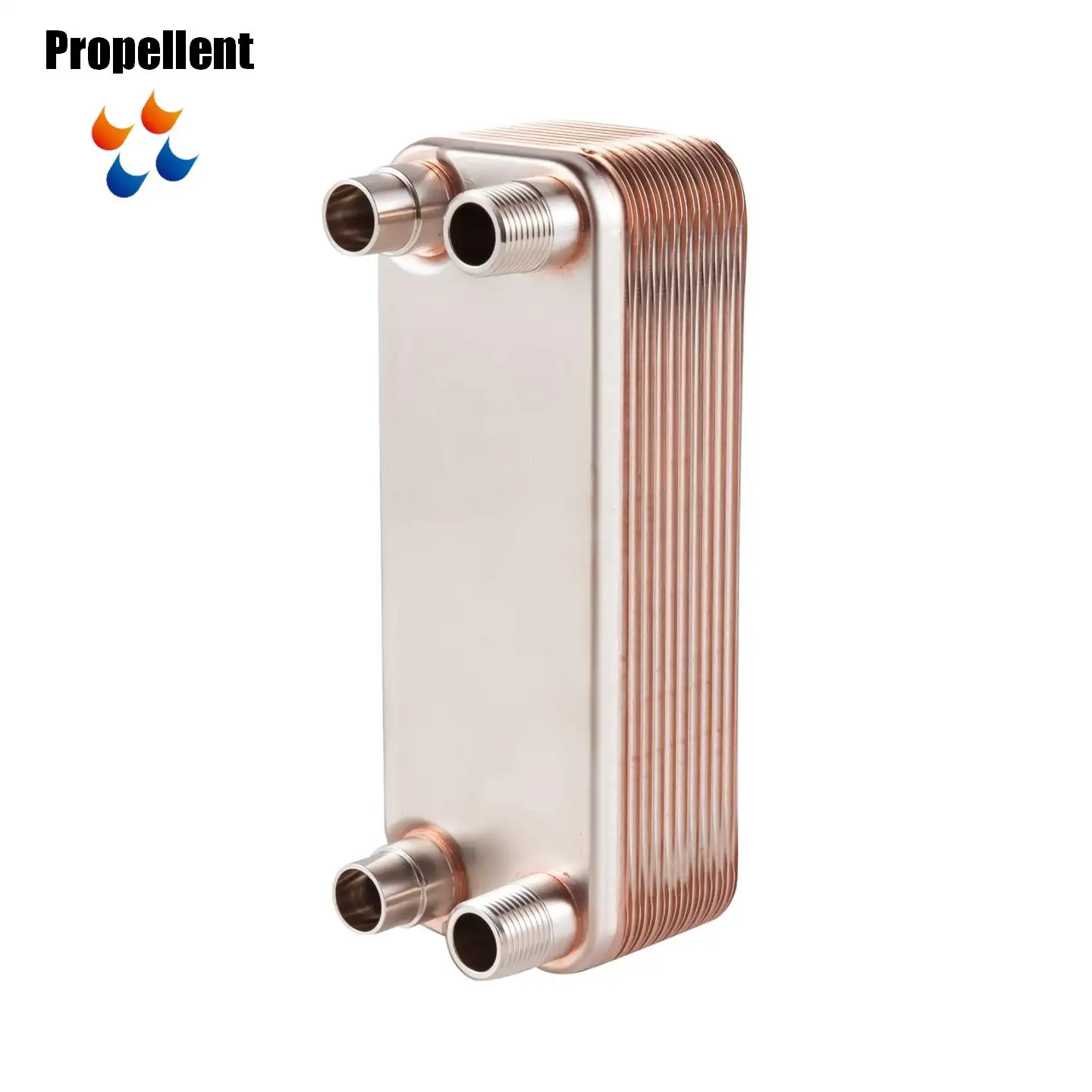 Brazed Heat Exchanger Freon Water Refrigerant Brazed Plate Heat Exchanger