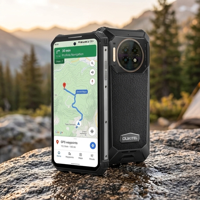 Oukitel WP19 Pro Rugged Smartphone 8GB+256GB 6.8" Helio G99 Octa Core 4G NFC IP68 Waterproof Shockproof Outdoor Mobile Phone