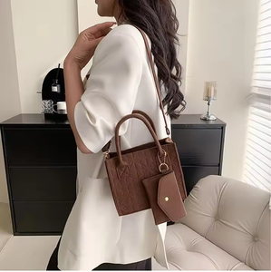 Sac à main tendance carré pour femme été 2026 – Sacs à bandoulière mode pour dames avec sac mère et enfant - Product Image 3