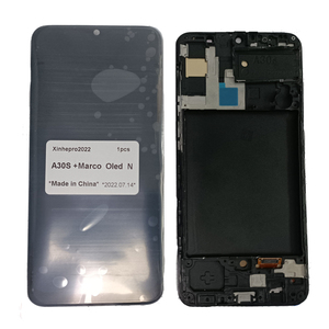 Pantalla LCD OLED para Samsung Galaxy <span class=keywords><strong>A70</strong></span> con montaje de pantalla LCD de Marco - Product Image 5