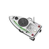 Bateau autonome d'hydrographie à grande vitesse Alpha Me Portable USV avec sondeur à écho à faisceau unique RTK GNSS