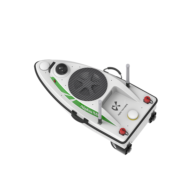Alpha Me Portable High Speed USV Hydrographic Survey Autonomous Boat with RTK GNSS Single Beam Echo Sounder