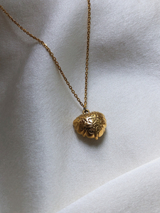 Collana MECYLIFE in madreperla naturale placcata oro 18 carati, collana <span class=keywords><strong>con</strong></span> piccolo cuore, delicato regalo per lei - Product Image 3