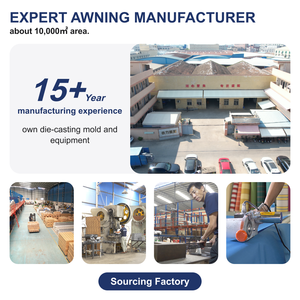 Toldo Eléctrico Retráctil de Uso Rudo para Exterior 6m Montado en Pared para Garaje Manual Parasol Retráctil Motorizado Toldo de Cofre Completo - Product Image 4