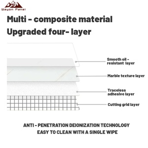 Papier peint en PVC épaissi à effet bois Wayon, imperméable, ignifuge, autocollant, pour décoration commerciale - Product Image 2