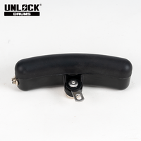 Déclencheur de batterie acoustique à sensibilité réglable compatible avec Roland et pour accessoire d'instrument de musique d'entraînement silencieux Yamaha