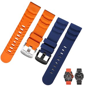 Correa de Reloj de Lujo de 24 mm para Navy 8821, Correa de Reloj de Goma Transpirable para Reloj Lumi-<span class=keywords><strong>nox</strong></span> 8821 - Product Image 1
