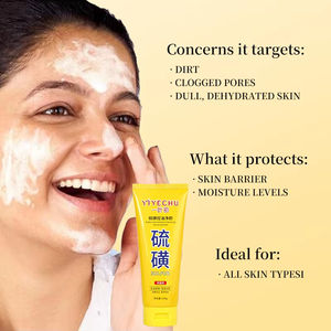 Nettoyant <span class=keywords><strong>visage</strong></span> contrôle huile de <span class=keywords><strong>soufre</strong></span> marque privée nettoyant <span class=keywords><strong>visage</strong></span> antibactérien hydratant rafraîchissant nettoyant <span class=keywords><strong>visage</strong></span> - Product Image 3