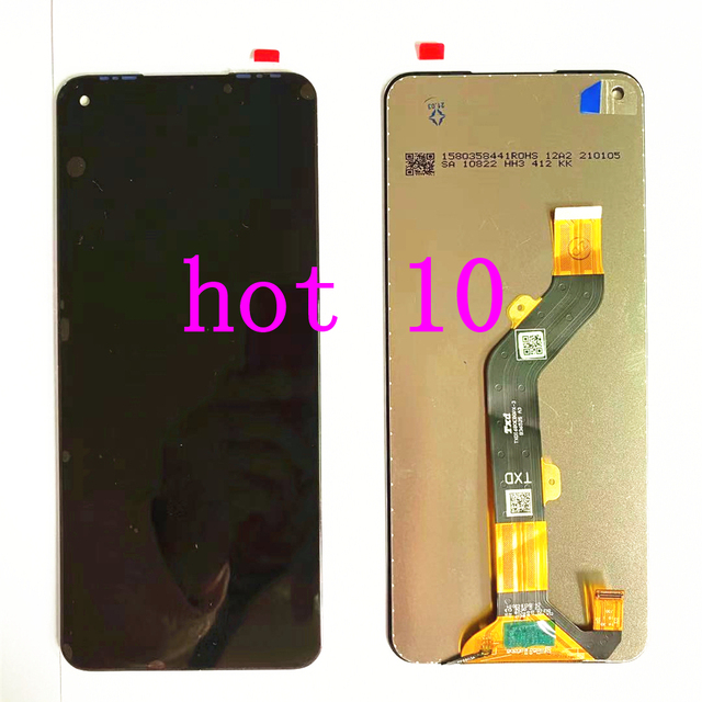 For Infinix Hot 10 Lcd Screen Complete Replacement
