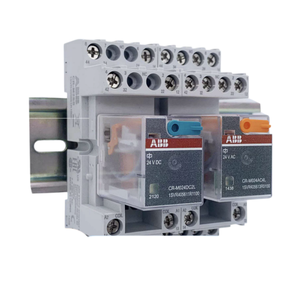 Relé de Interfaz A-BB CR-M110DC4L 110VDC 4PDT 6A IP40 LED para Carril DIN, para Conmutación de Señales PLC, Original en Stock - Product Image 4