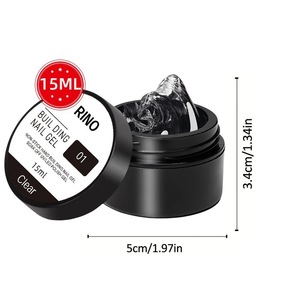 Gel UV non collant pour extension d'ongles, sculptable, pour modelage et sculpture des ongles, manucure, vente en gros - Product Image 6