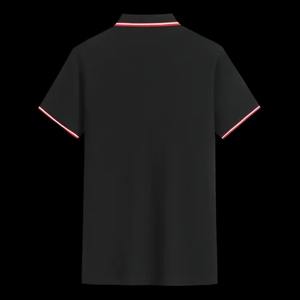 เสื้อโปโลผ้าฝ้าย100% สำหรับผู้ชายและผู้หญิงเสื้อกอล์ฟสีพื้นสั่งทำโลโก้ได้ตามต้องการ - Product Image 2