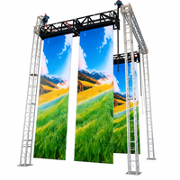 Écran LED à volet roulant ultra-fin P1.56 couleur pleine, pliable, étanche, haute luminosité, affichage déroulant