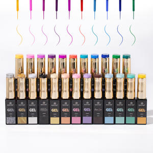 Juego de esmalte de <span class=keywords><strong>uñas</strong></span> de gel UV/LED con su logotipo al por mayor, <span class=keywords><strong>kit</strong></span> de barniz de 24 pigmentos, cree su propia marca, OEM y ODM, BeiEn French - Product Image 4