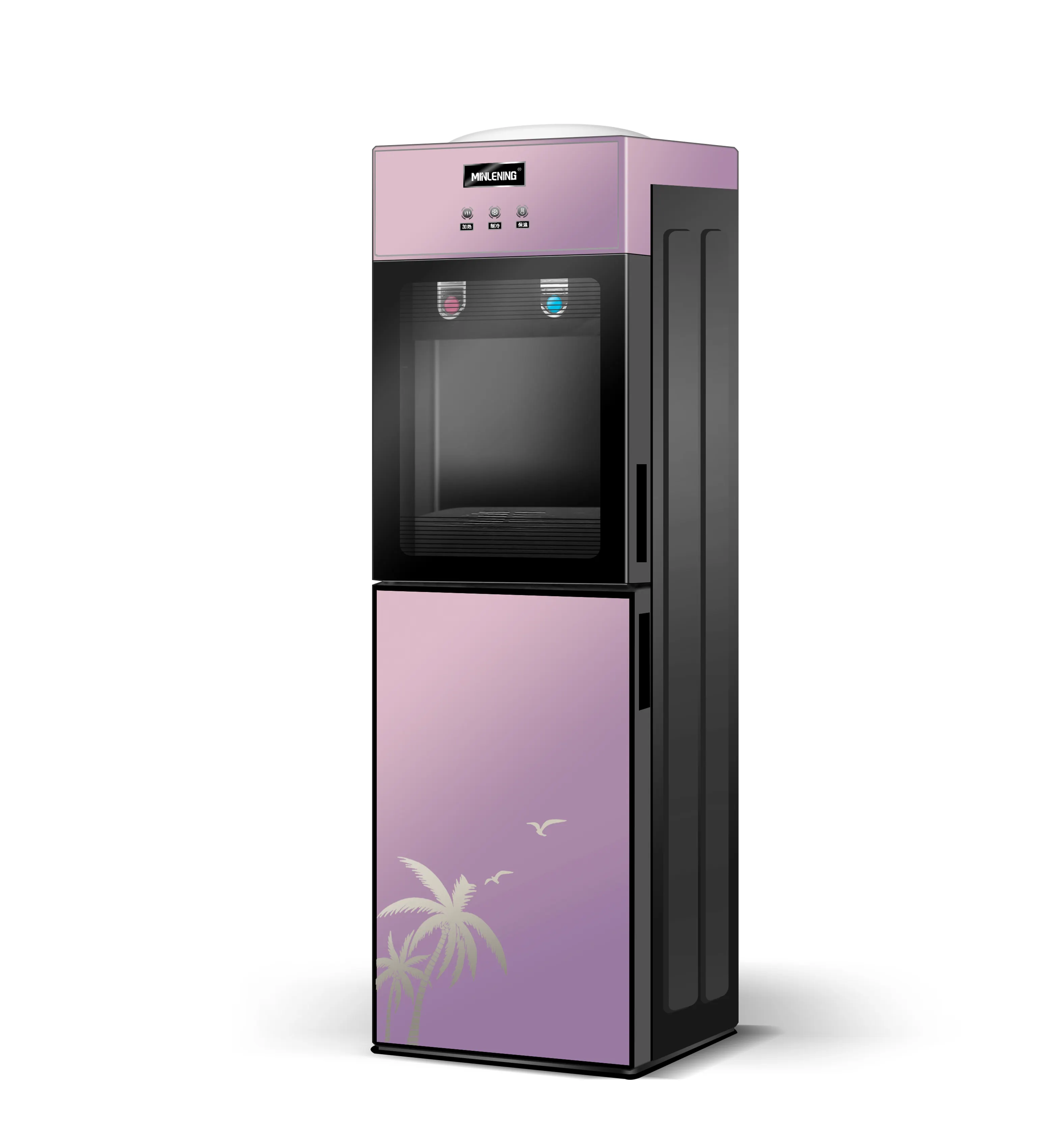 Nieuwe Hot Verkoop Commerciële Huishoudelijke Vrijstaand Warm En Koud Water Dispenser Met Grote Capaciteit Opbergkast