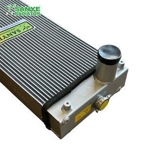 หม้อน้ำอะลูมิเนียมรถขุดดูซาน DX340 สำหรับอะไหล่อุปกรณ์งานดิน - Product Image 3