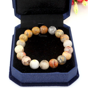 encaje loco ágatas ronda pulsera <span class=keywords><strong>de</strong></span> perlas bonito regalo para los hombres y las mujeres <span class=keywords><strong>de</strong></span> <span class=keywords><strong>la</strong></span> alta calidad elástico pulsera - Product Image 5