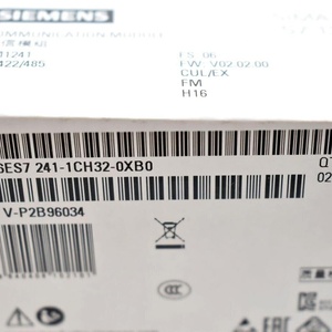 PLC รุ่นยอดนิยม CM1241 พร้อมการรับประกัน 1 ปี ระบบความปลอดภัยแบบรวม 6ES7241-1CH32-0XB0 สภาพใหม่ รองรับการเขียนโปรแกรม PLC ผ่าน RS485 - Product Image 2
