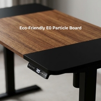 Bureau PC électrique réglable en hauteur Aor Esports PINK en bois et métal, design moderne avec LED RGB pour gamer, maison/bureau, montage facile