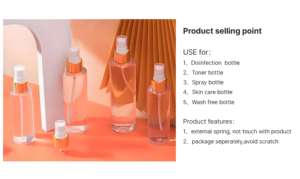Cosmetic Packaging Plastic Spray Bottle for Face Skincare - Product Image 6