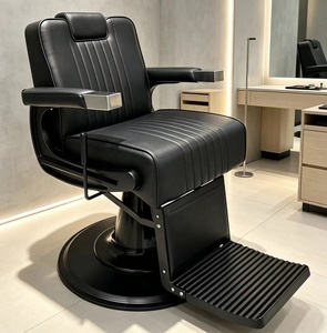 Sillón de Barbería Reclinable con Bomba Hidráulica para Peluquería, en Venta - Product Image 1