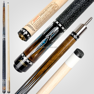 Taco de billar profesional JOSS Cues de 2 piezas, eje de arce canadiense de baja deflexión de 58 pulgadas con punta de 12.75 mm, ergonómico y antideslizante - Product Image 6