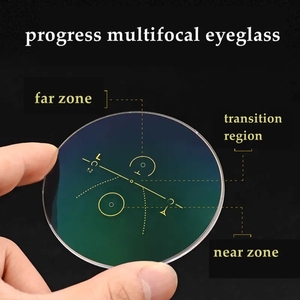 Gafas de Lectura Progresivas Multifocales Unisex con Protección Anti-Luz Azul, <span class=keywords><strong>Lentes</strong></span> Transparentes Fotocromáticas, Montura de PC <span class=keywords><strong>para</strong></span> Negocios - Product Image 3