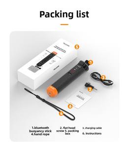 Perche à selfie étanche TELESIN avec barre de flottabilité, sangle de maintien et télécommande sans fil pour <span class=keywords><strong>GoPro</strong></span> <span class=keywords><strong>Hero</strong></span> 9 10 <span class=keywords><strong>11</strong></span> 12 - Product Image 6