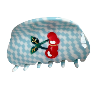 กิ๊บติดผมแฟชั่นลายเรขาคณิตวัสดุอะซิเตทแบบกำหนดเองสำหรับผู้หญิงใช้ในชีวิตประจำวัน - Product Image 5