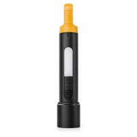Linterna LED COB Blanca de 800 Lúmenes para Exteriores, Telescópica, de Emergencia, Recargable por USB C, con Difusor y Mosquetón, para Senderismo