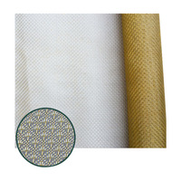 Bordado de jacquard hexagonal oem, tecido respirável de malha 100% poliéster para sapatos