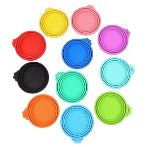 थोक कस्टम लोगो पालतू भोजन कुत्ते को ले जा सकता है और बिल्ली सार्वभौमिक बीपा मुक्त सिलिकॉन सबसे मानक आकार को कवर कर सकता है - Product Image 5