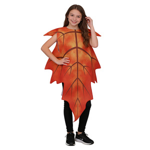 Costume Feuille d'Érable Rouge en Mousse pour Enfants Filles – Tenue de Scène et Cosplay - Product Image 1
