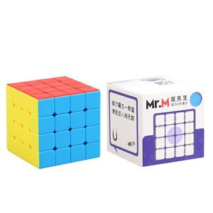 Cubo de Rubik Magnético 4x4 Mr.M, Rompecabezas Profesional Suave para Adolescentes, Cubo Mágico Educativo - Product Image 1