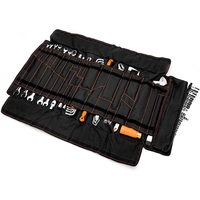 Kit d'outils de réparation pour moto tout-terrain KAFUWELL H24511B, manuel, OEM, avec acier au chrome-vanadium, embout 1/2'', étui souple Euro Wrap
