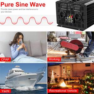 Inversores y Convertidores de Energía Solar Fuera de la Red de Onda Sinusoidal Pura Swipower de 3200 W, 12 V a 220 V - Product Image 4