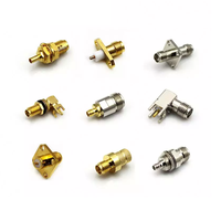 Connecteurs RF Coaxiaux TNC/SMA BNC/N/7/16/Mini Din 4.3-10 Femelle Mâle F/RCA/UHF/EIA/FME/QMA/7/16 DIN, Adaptateur Coaxial 75 Ohms
