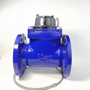 수평 설치 플랜지 터빈 물 미터 전자 Rs485 Mbus 관개 물 미터 - Product Image 2