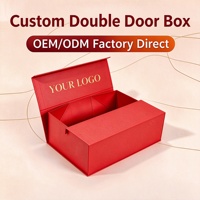 Boîte cadeau en carton rigide personnalisée OEM avec fermeture magnétique, tiroir coulissant, emballage en carton imprimé sur mesure pour bijoux et bougies