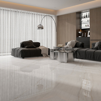 Dalles de marbre colorées pour villas 800*2600mm, en pierre frittée polie, origine Guangdong, poli pleine masse pour intérieurs de luxe