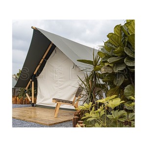 Waterproof Glamping <strong>Tents</strong> with Bathroom Outdoor <strong>Tent</strong> Luxury Canvas Safari <strong>Tent</strong> for Sales - Product Image 2