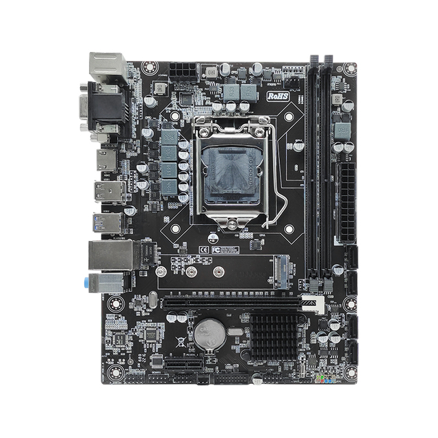 H310 LGA 1151 Motherboard with Dual Channel DDR3 DIMM Slot PCIE 16x MATX Form Factor