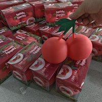 Mainan Squishy Buah Wangi Grosir Jumbo Peach Cherry Lembut untuk Meredakan Stres, Hadiah Promosi